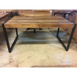 Nieuwe eettafel mangohout 2 m gratis thuisbezorgd