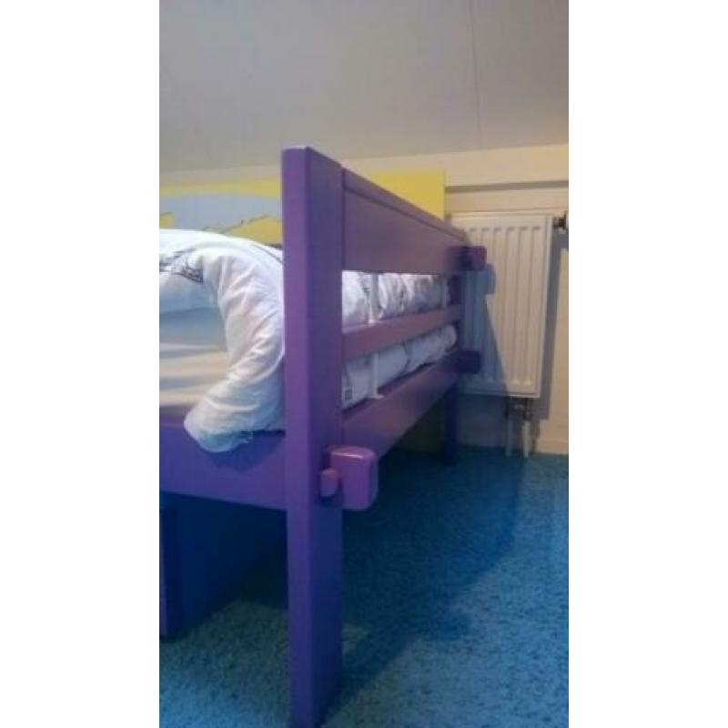 Kwalitatieve goede hoogslaper incl matras 90 x 200