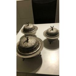 3 prachtige bewaar potten