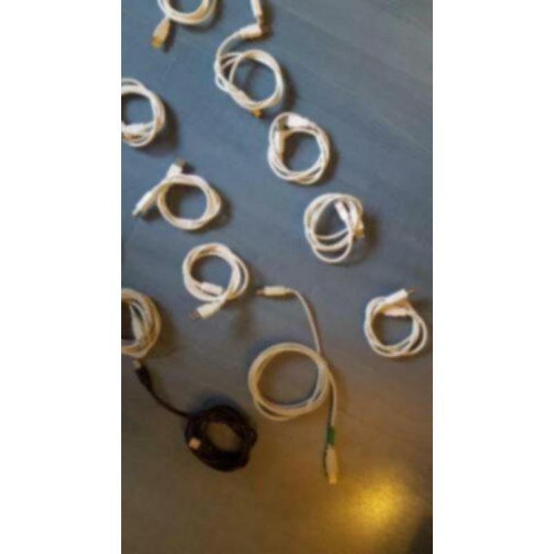 printer- usb kabel apparatuur -usb aansluiting kabels