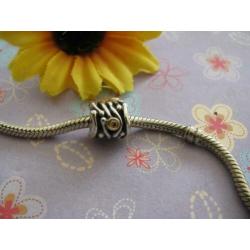 Pandora bedel met GOUD en diamant 0.06 - HEEL FRAAI
