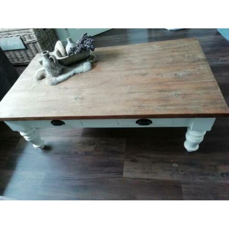 Teak houten salon tafel