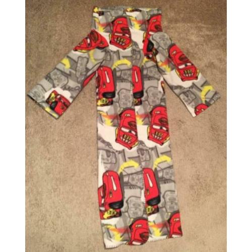 Cars Fleece Deken Met Mouwen