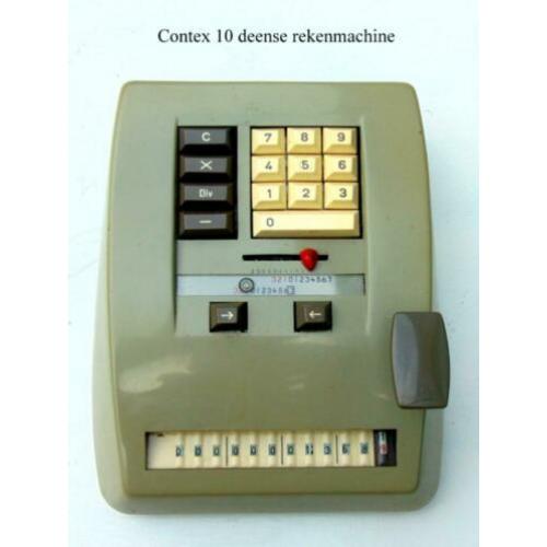 Contex 10 mechanische rekenmachine