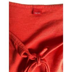 Nieuw t shirt shirt topje Esprit maat 36 Small rood
