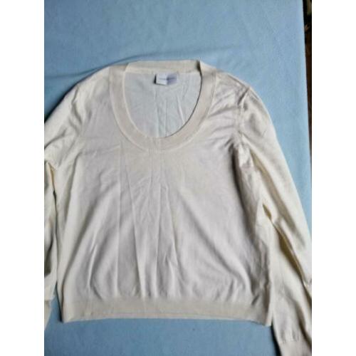 Liz Claiborne L Cream jumper, silk, cashmere blend