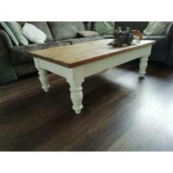 Teak houten salon tafel