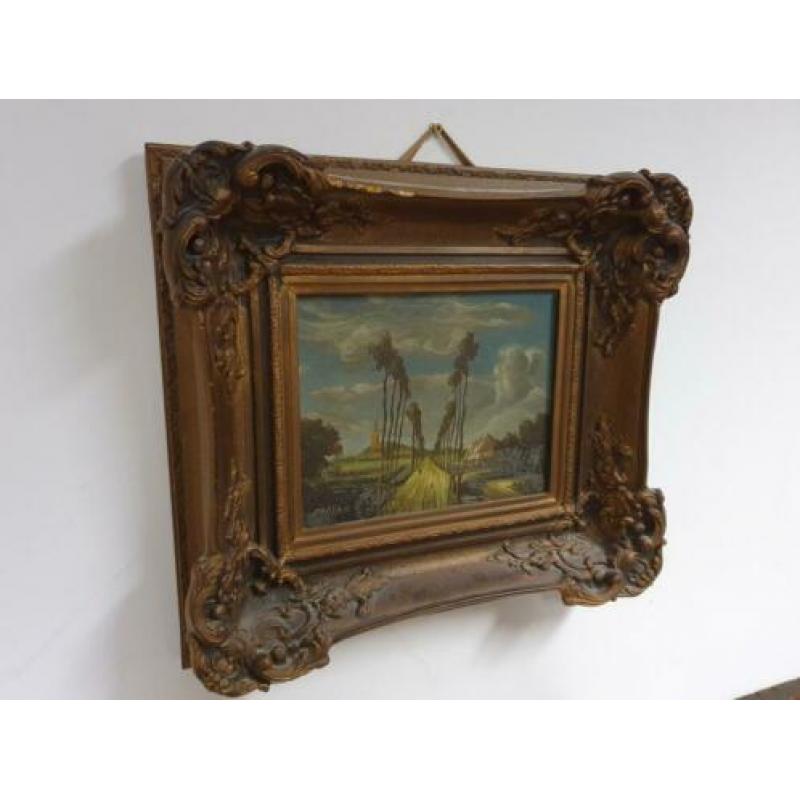 Uitverkoop! Kaiser schilderij met barok lijst!