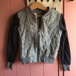 LIKE FLO - Mt 110 (valt als 104) Setje jurk vest zgan