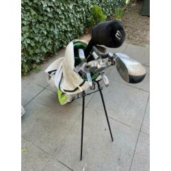 Oude set golfclubs