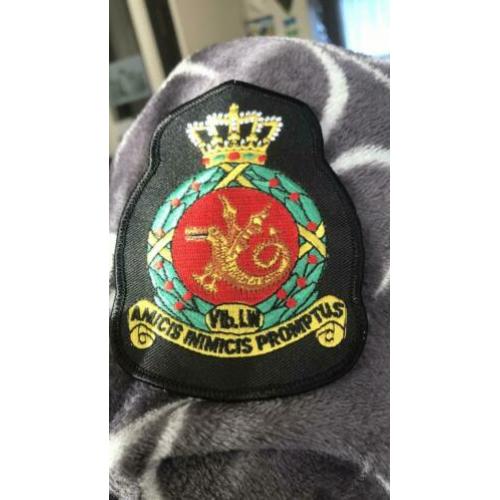 Crown kroon badge Airbase Leeuwarden kleine versie