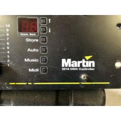 Martin 2518 dmx controller lichttafel