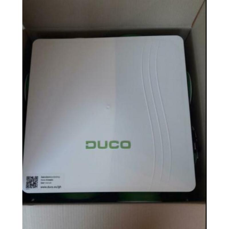 Duco silent mechanische ventilatie box inclusief toebehoren.