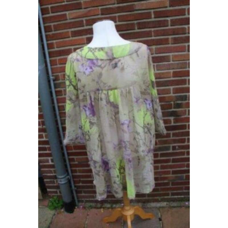 Tuniek taupe/ Paars BPC