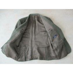 Giovanni Galli groene tweed blazer, maat 56