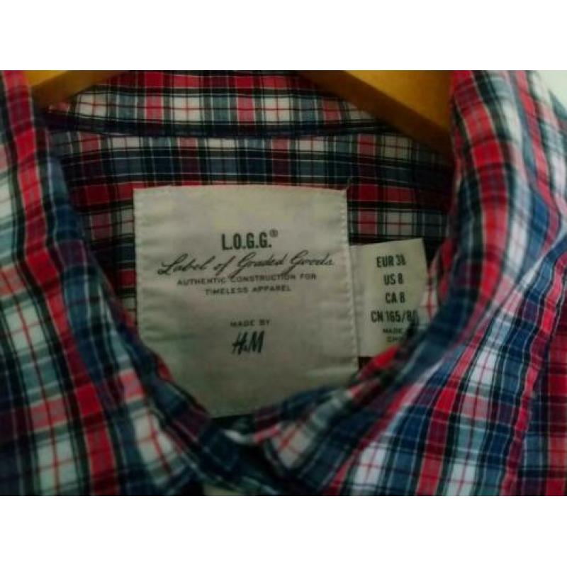 LOGG (H&M) blouse overhemd, mt 38