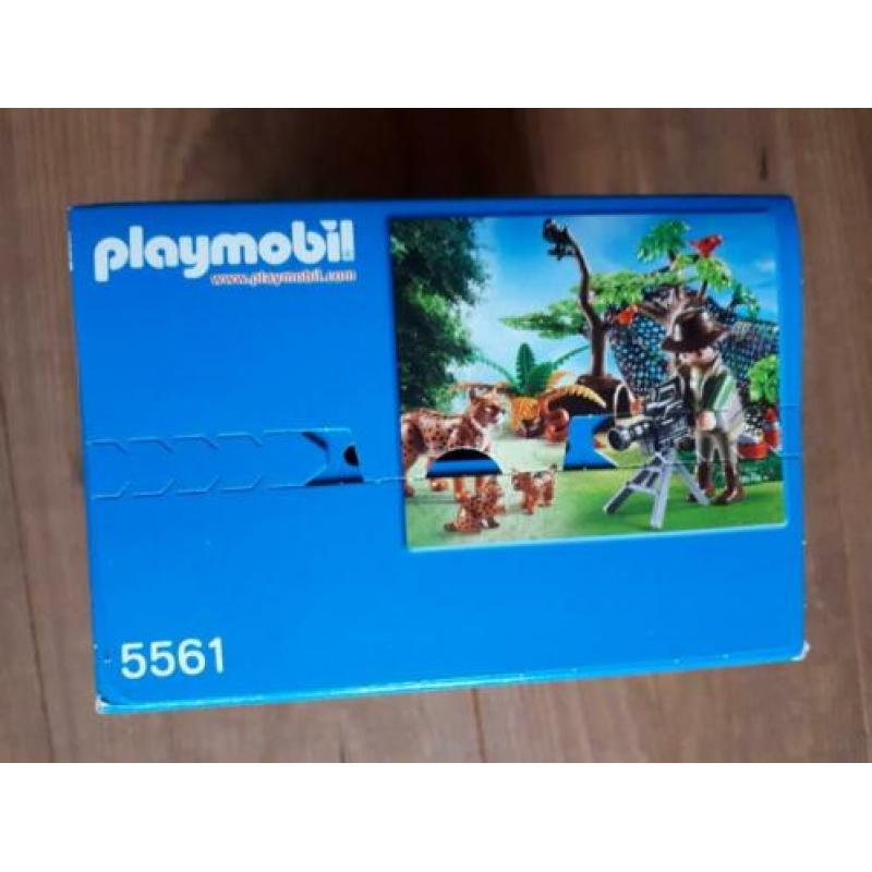 Playmobil 5561 Wild Life Lynxen met cameraman nieuw in doos