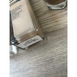 Lancôme Estée Lauder foundation 3x weinig gebruikt