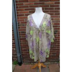 Tuniek taupe/ Paars BPC