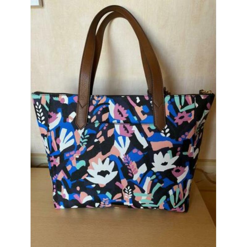 Fossil floral tote bag tas nieuw ongebruikt