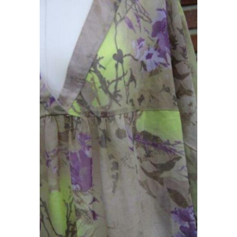 Tuniek taupe/ Paars BPC