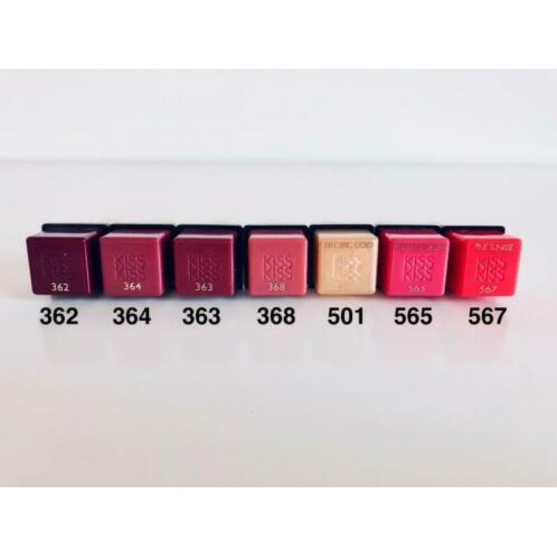 Guerlainskin Kisskiss Lipstick Testers nr 362 - 567
