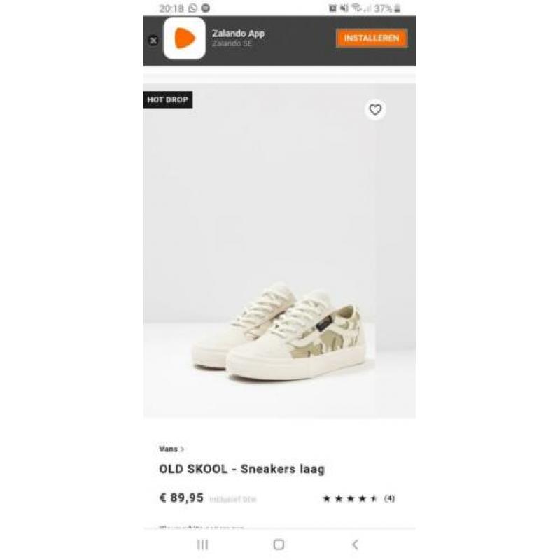 Cordura Vans maat 40,5 NIEUW