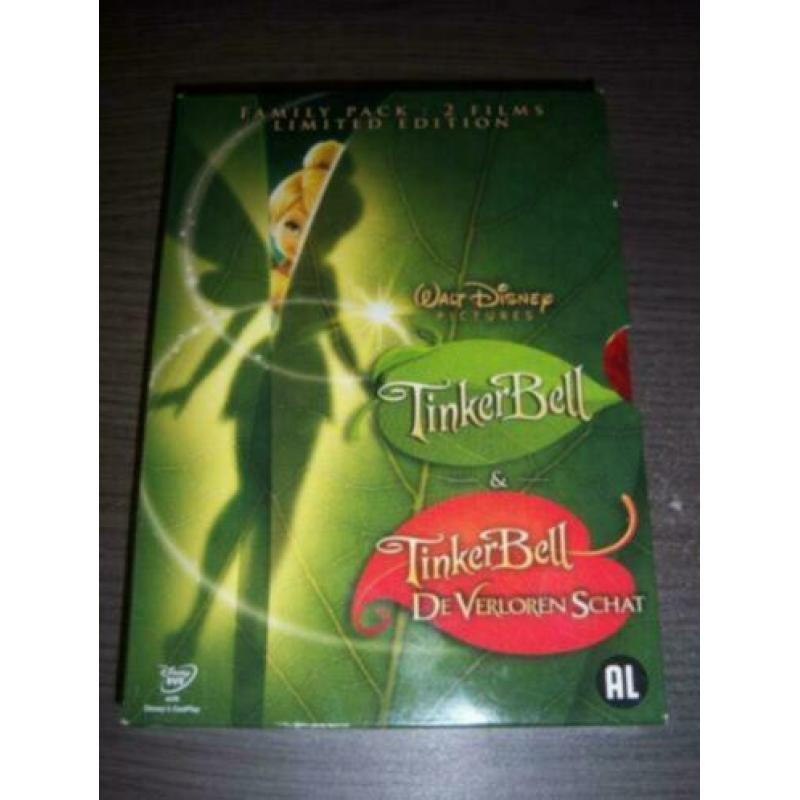Walt Disney Tinkerbell 2-disc Box in nieuwstaat