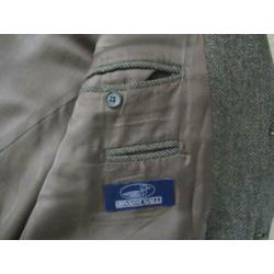 Giovanni Galli groene tweed blazer, maat 56