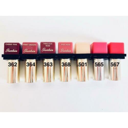 Guerlainskin Kisskiss Lipstick Testers nr 362 - 567
