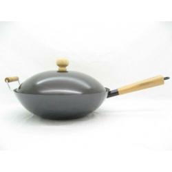Grote wok 35 cm, bij Pannenberg