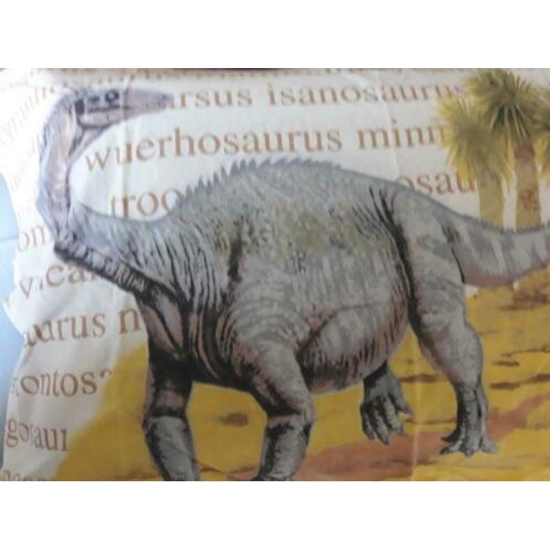 1 persoons dekbed overtrek dinosaurussen