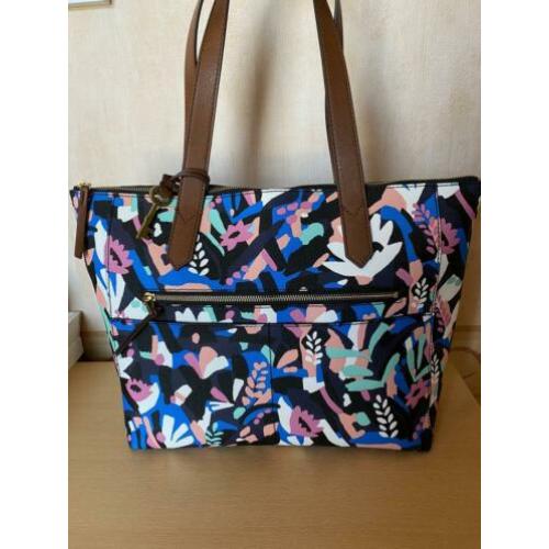 Fossil floral tote bag tas nieuw ongebruikt