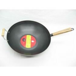 Grote wok 35 cm, bij Pannenberg