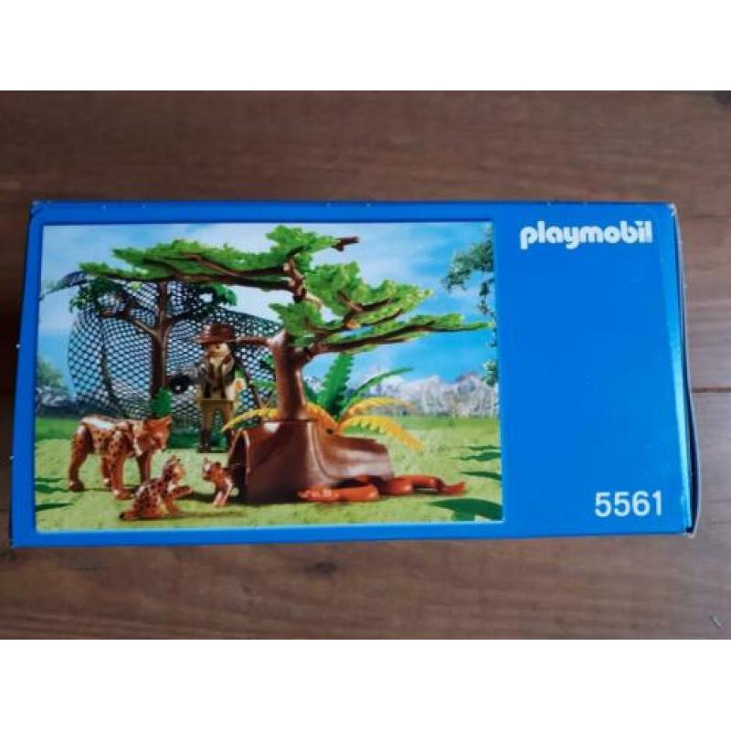 Playmobil 5561 Wild Life Lynxen met cameraman nieuw in doos
