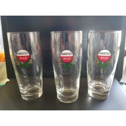 Bierglazen AMSTEL
