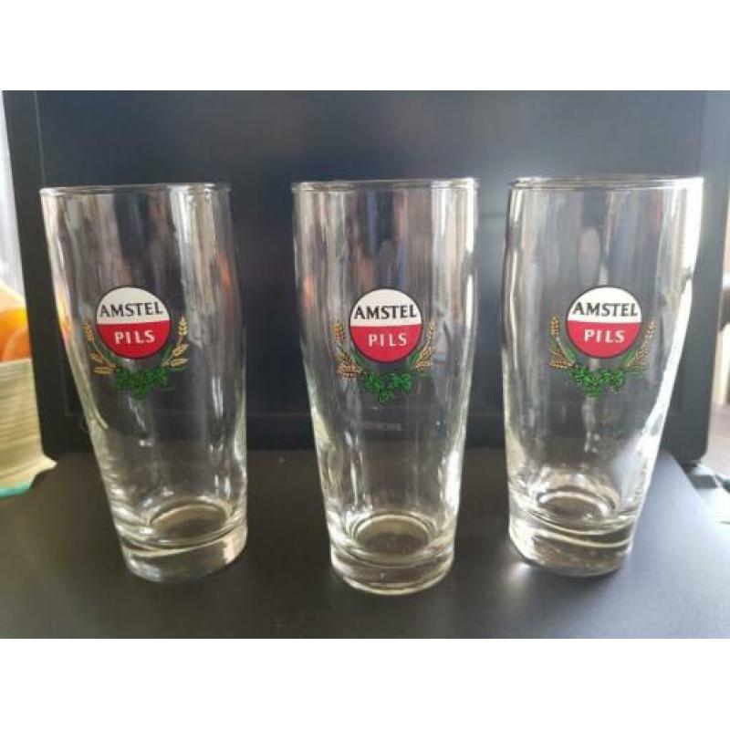 Bierglazen AMSTEL