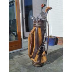 Vintage golfset uit de '60 jaren