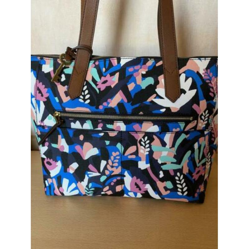 Fossil floral tote bag tas nieuw ongebruikt