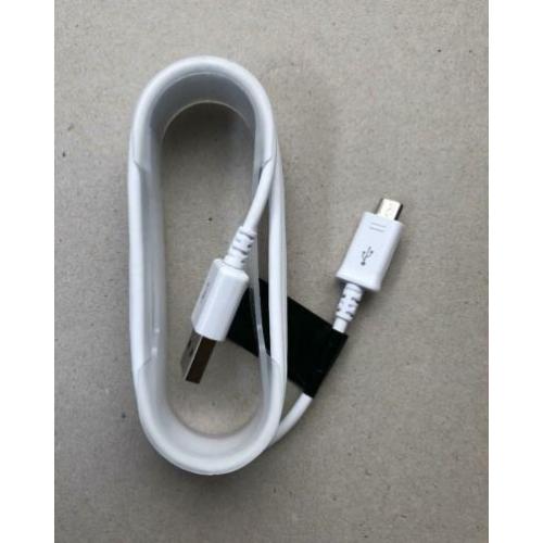Snelle USB Oplaadkabel Wit 1.5 Meter Samsung, Huawei en Meer