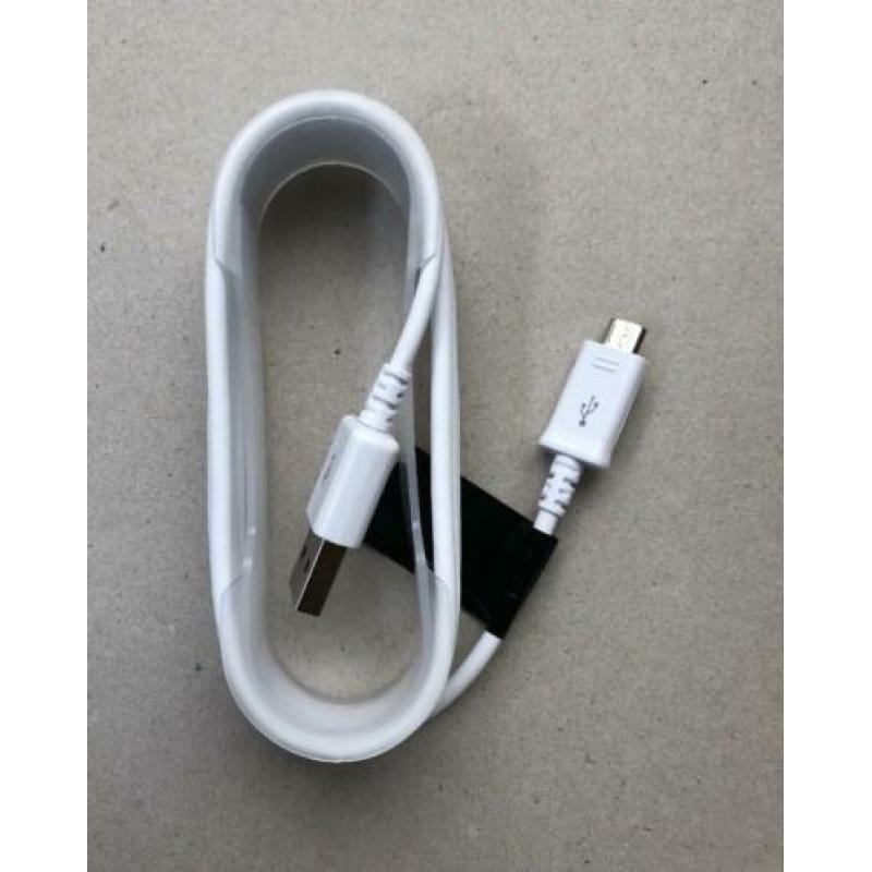 Snelle USB Oplaadkabel Wit 1.5 Meter Samsung, Huawei en Meer