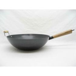 Grote wok 35 cm, bij Pannenberg