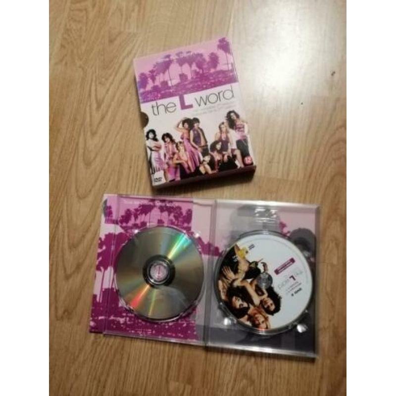 Zeer nette dvd box lesbische tv serie The L Word seizoen 2.