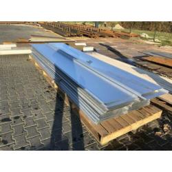 Fels dakplaten Alu zink nieuw scherp geprijsd €8.95 p m2 ex