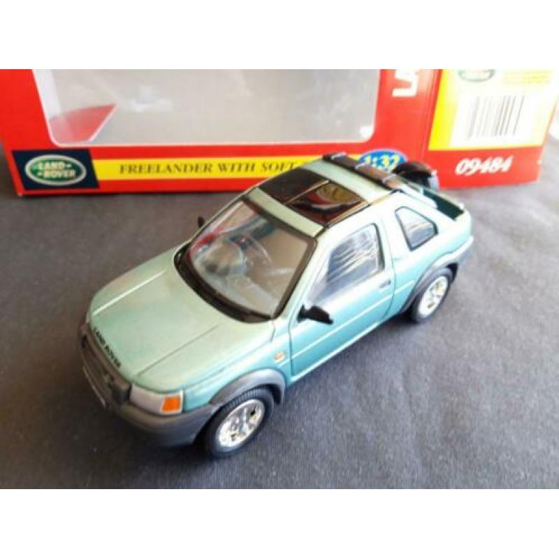 Land Rover Freelander softtop - lichtgroen - Britains
