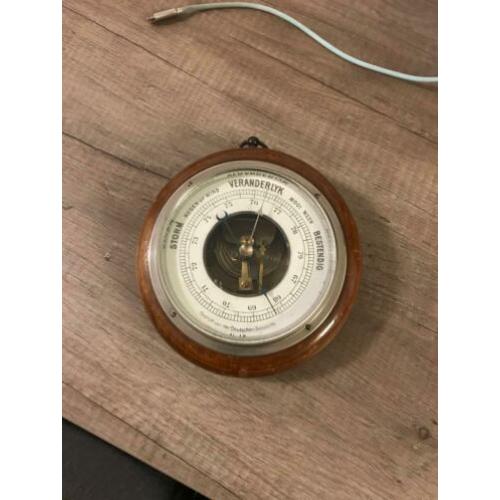 1.VINTAGE Veranderlijk barometer SCHEEPSBAROMETER