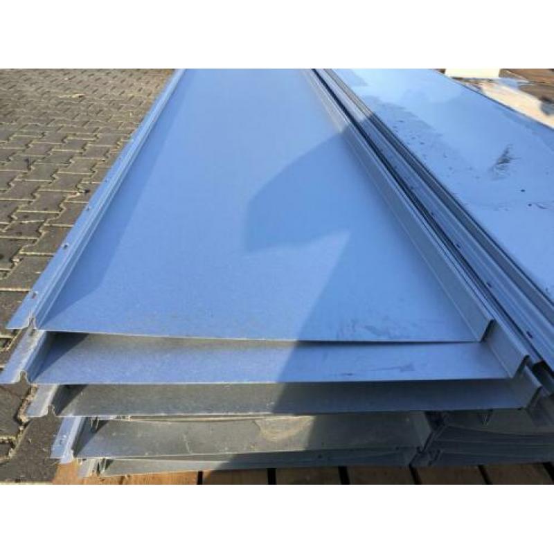 Fels dakplaten Alu zink nieuw scherp geprijsd €8.95 p m2 ex