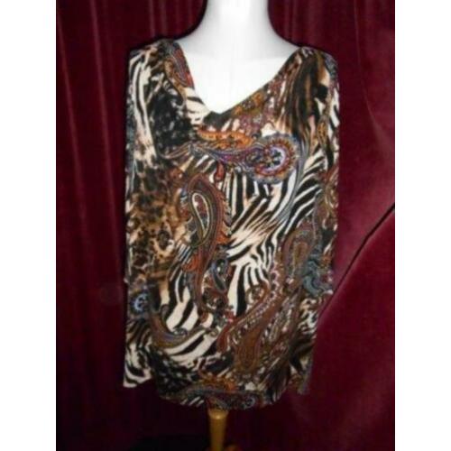 long-tuniek bruin xl msmode 3-4m OPRUIMING