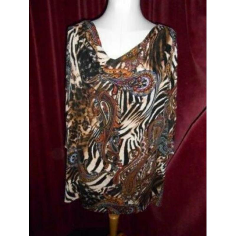 long-tuniek bruin xl msmode 3-4m OPRUIMING