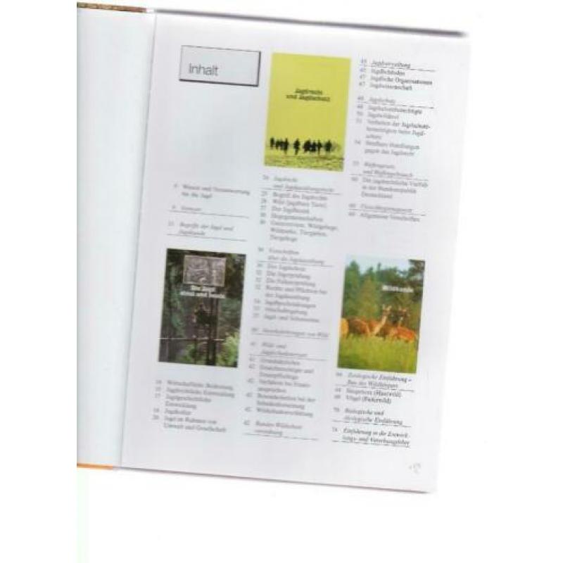Duitstalig Handboek der jacht/natuurbeheer